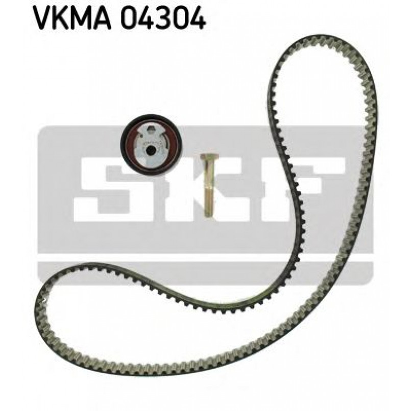 VKMA 04304 SKF Комплект (ремінь+ролики)